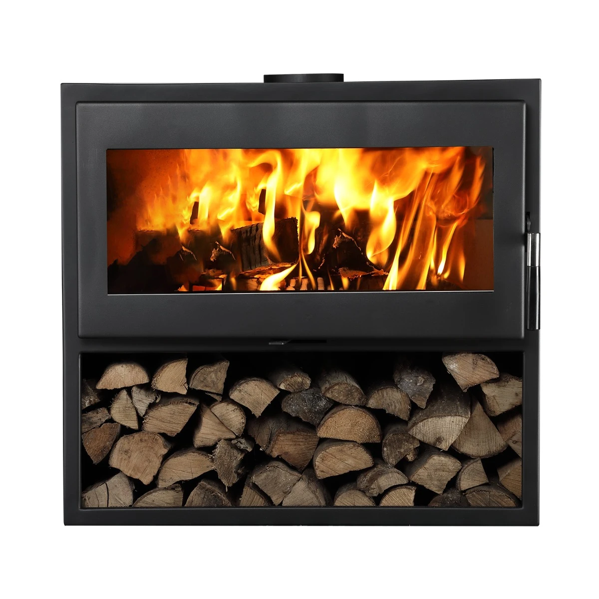 Poêle à bois étanche SUPRA Larry sur bûcher 8,5 kW – Image 2