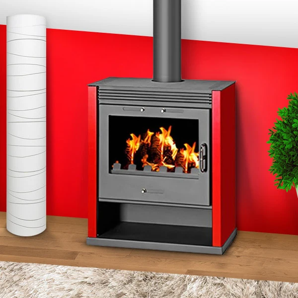 Poêle à bois BELLEZA RUBIN 13kW