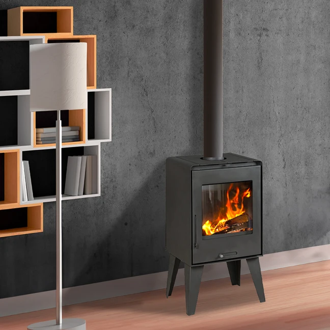 Poêle à bois – MODERNA SLIM QUATRO – 6,5 kW